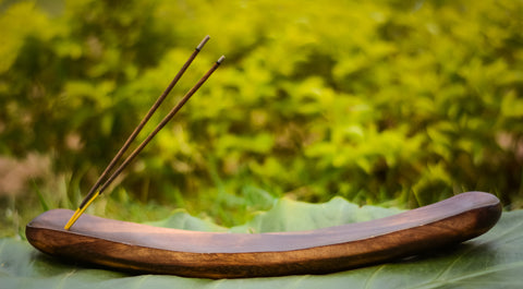 Wooden Incense Holder - Pavitra